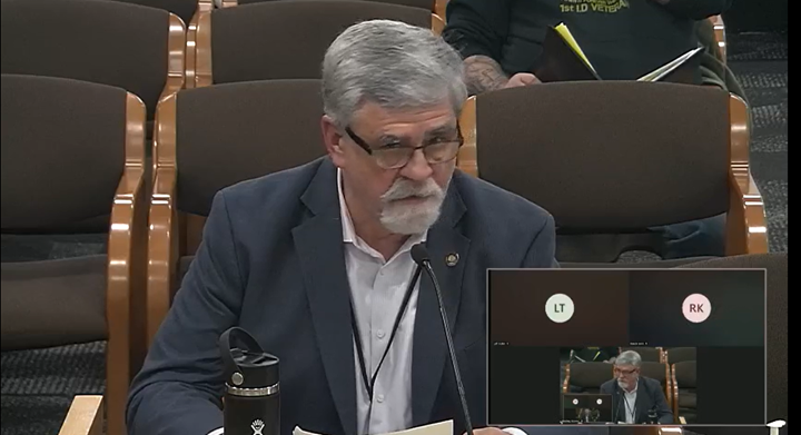 Rep. Lewis Testifying