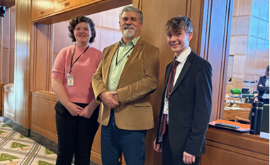 Welcoming Honorary Pages from House District 18 -2
