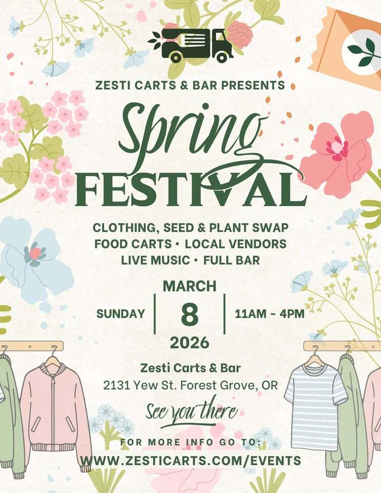 forest grove swap flyer