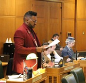 Rep Nelson speaking on the floor