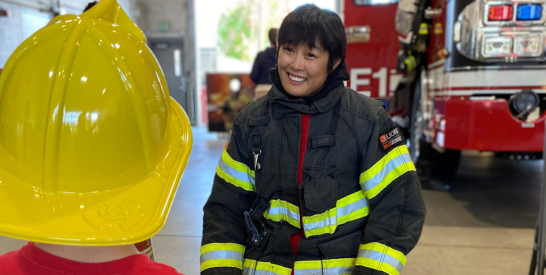 Fire open house