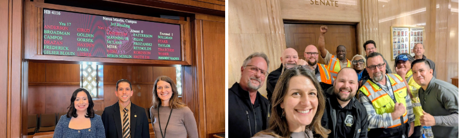 rCelebrating two bills passing: Predatory lending prevention and Wage theft prevention