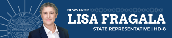 News from Lisa Fragala