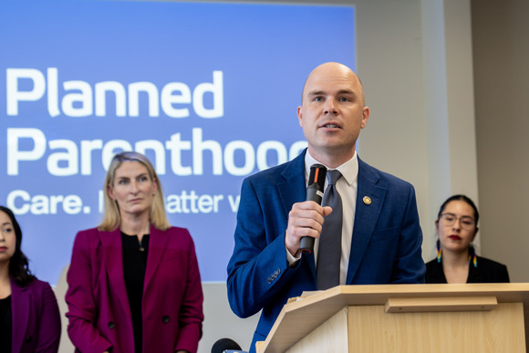 Rep. Bowman Speaking at Planned Parenthood Event