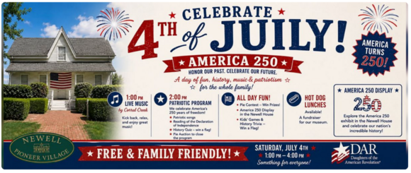 An Old Fashion 4th of July - Newell Pioneer Village – St. Paul, OR