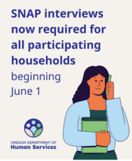SNAP interviews resumed for all households June 1