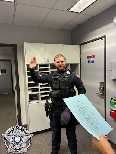 Congratulations to Detective Johnson