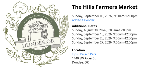 Hills Farmers Market