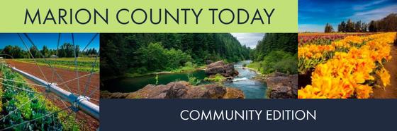 Marion County Today banner with scenic photos