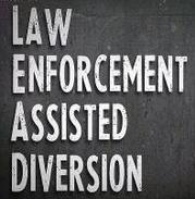 Graphic of Law Enforcement Assisted Division words