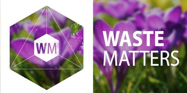 Waste Matters April Masthead, Flowers
