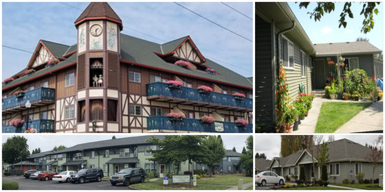 Housing properties collage