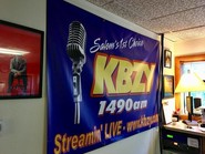 1490AM KBZY Radio Interview Image