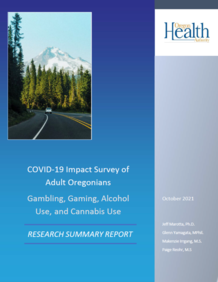 COVID-19 Oregon Adult Behavior Report