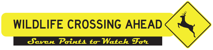 Wildlife Crossing Ahead Logo