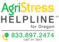 AgriStress Helpline for Oregon Logo