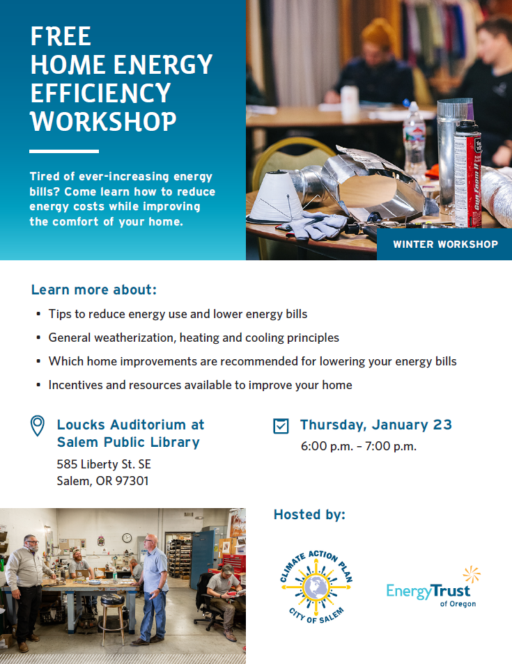 Salem CAP Home Energy Workshop