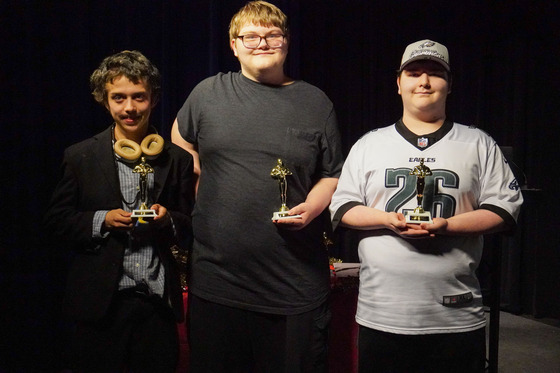 Awards night- Anxiety is red