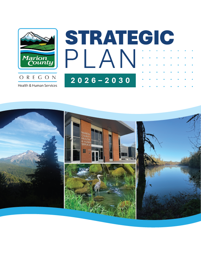 Image of the Marion County Health and Human Services Strategic Plan 2026-2030 cover page