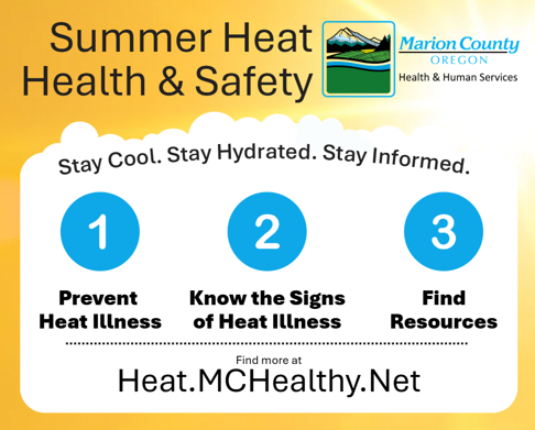 Summer heat health and safety image