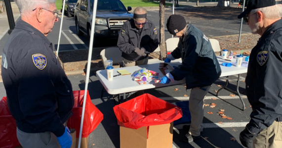 Drug take back event