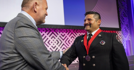 Medford Firefighter Receives National Honor