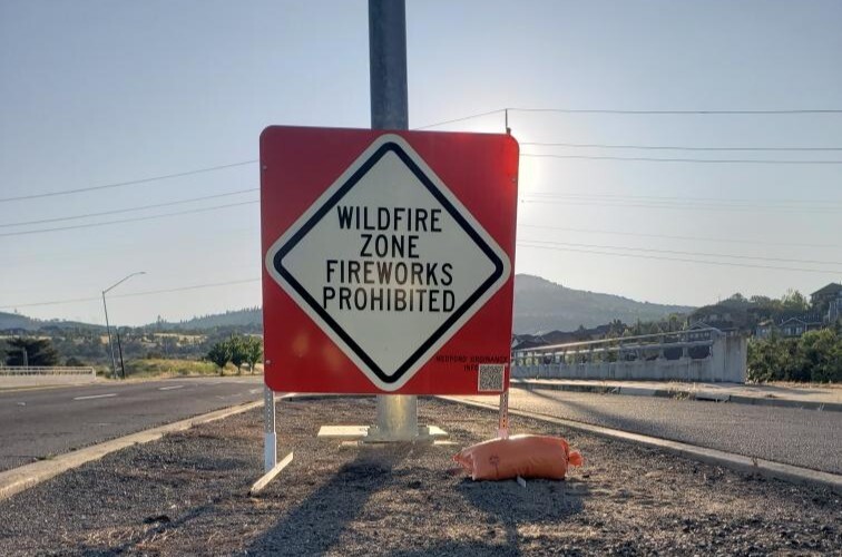 Firework Sign