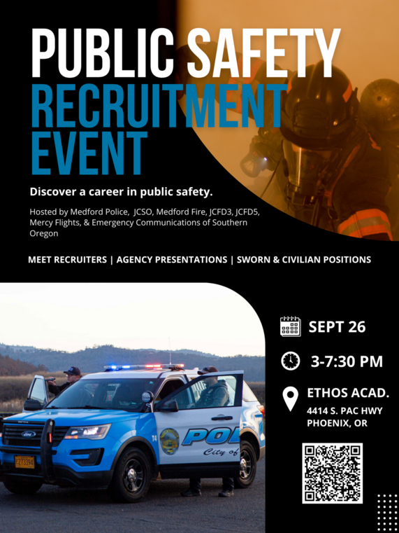 Public Safety Recruitment Flyer