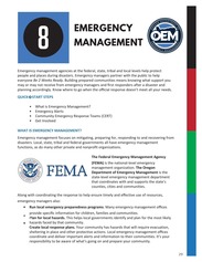 Emergency Management Flyer 