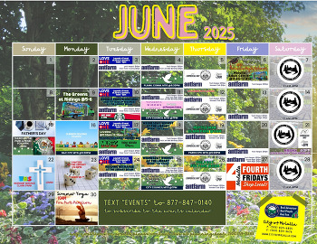 June Events Calendar