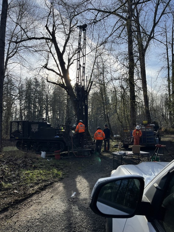 water intake dirlling