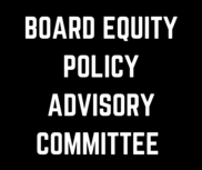 Board equity policy advisory committee