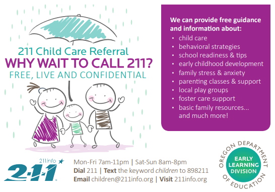 211 child care