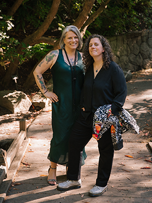 Jillynn Garcia and Darla Sims Garcia wedding photo