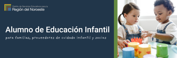 Digital banner for the early learner newsletter