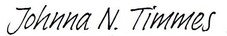 Johnna Timmes signature