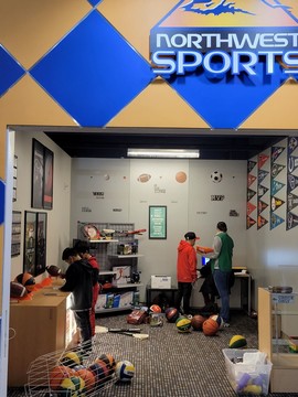 Northwest sports with student workers