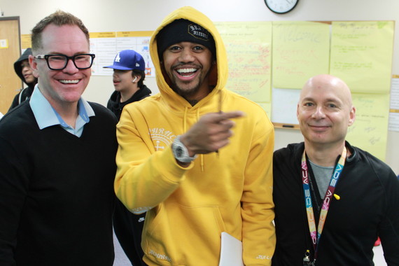 Tim Prosser, Kendrick Bourne and Tim Miles