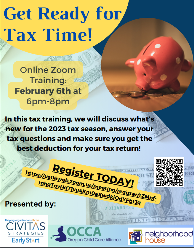Get Ready for Tax Time!