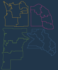 graphic of Clatsop, Columbia, Tillamook, and Washington County