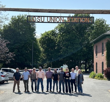 BOA members at OSU Union Experiment Station