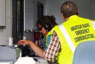 Volunteer Ham Radio Operators Assist with Emergency Management Operations