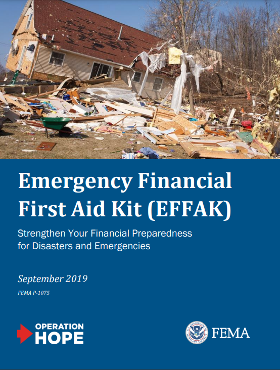 Image: FEMA Emergency Financial First Aid Kit Cover