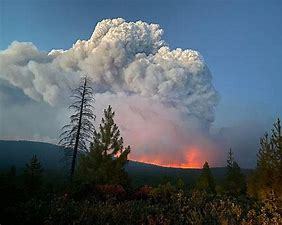 Wildfire in Oregon