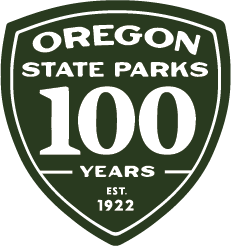 Oregon State Parks 100 Shield