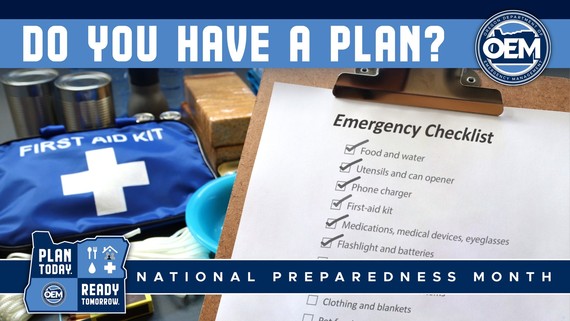 National Preparedness Month Have a Plan English
