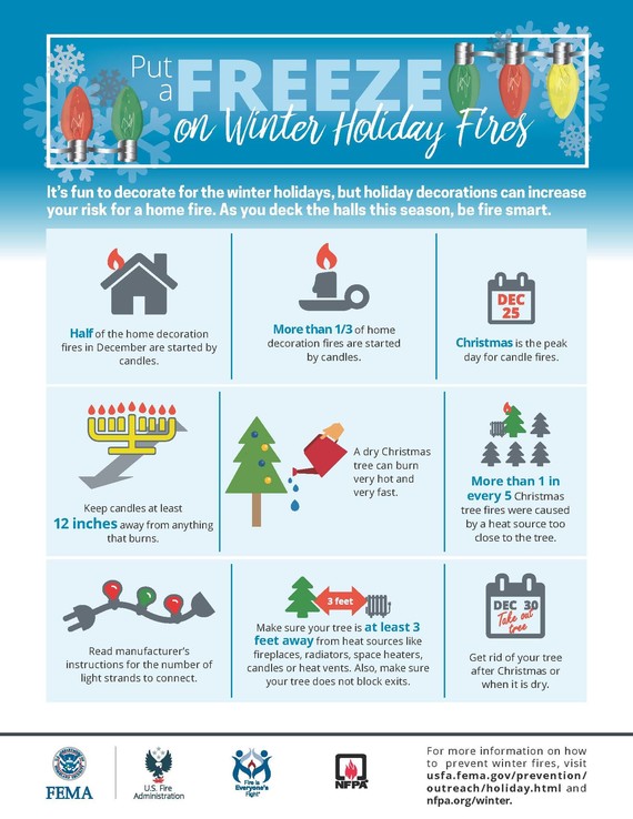 Put a Freeze on Winter Holiday Fires English