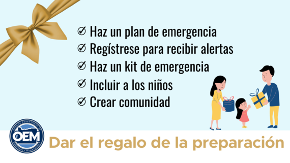 Gift of preparedness Spanish
