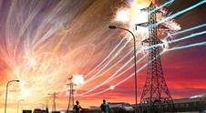 Simulated space weather impacting infrastructure