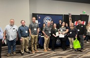 Oregon State 911 team members at Conference